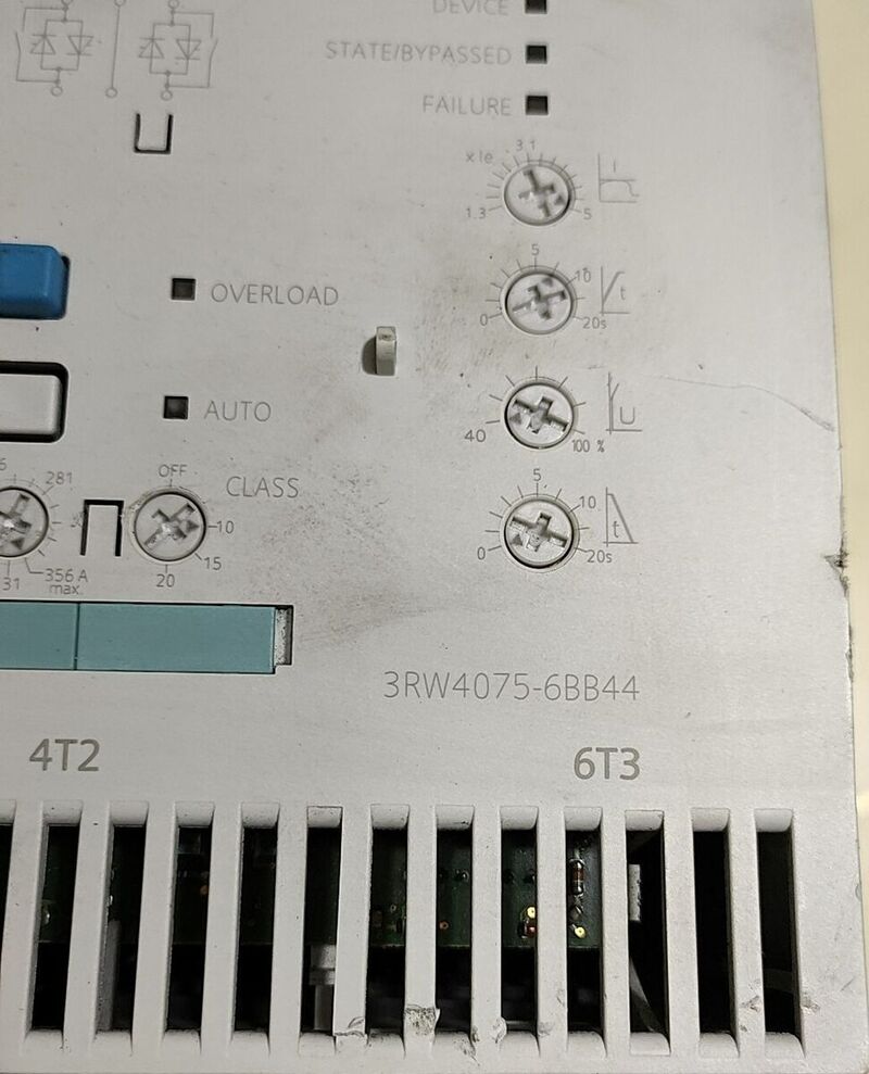 Устройство плавного пуска Siemens 3RW4075-6BB44