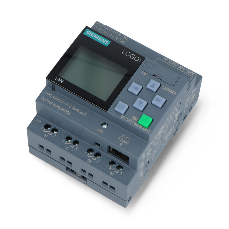 Siemens LOGO DM16 24R 24В 8DI