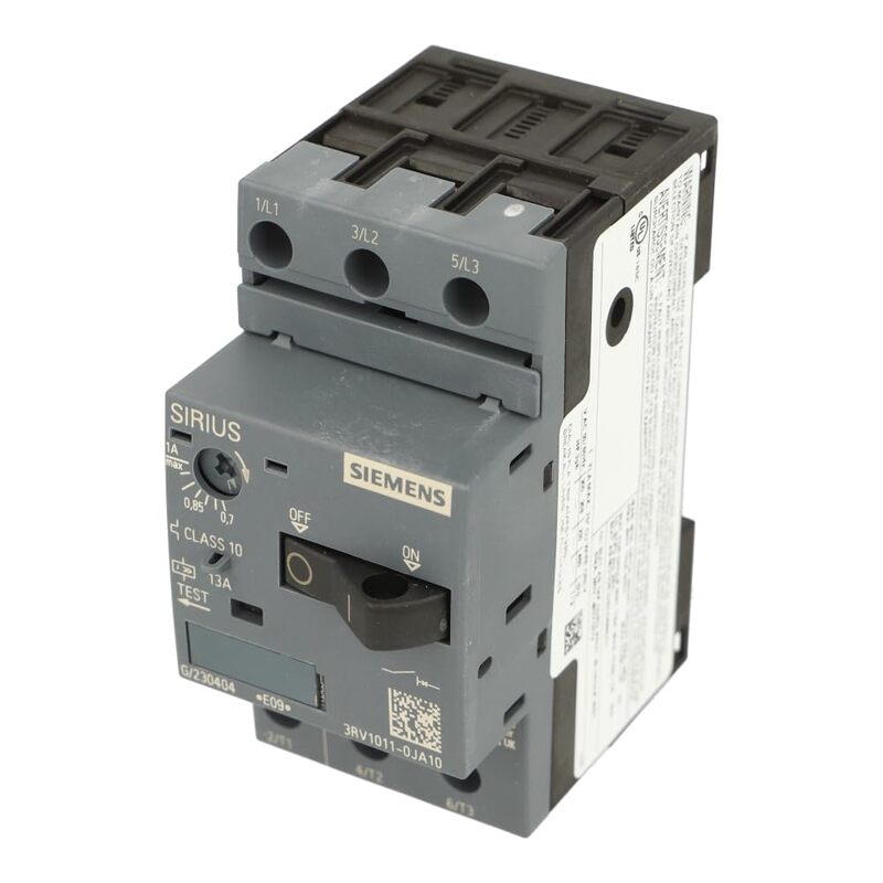 Выключатель Siemens 3RV1011-0JA10 Выключатель Siemens 3RV1011-0JA10