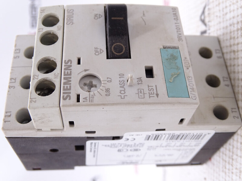 Выключатель Siemens 3RV1011-0JA10 Выключатель Siemens 3RV1011-0JA10