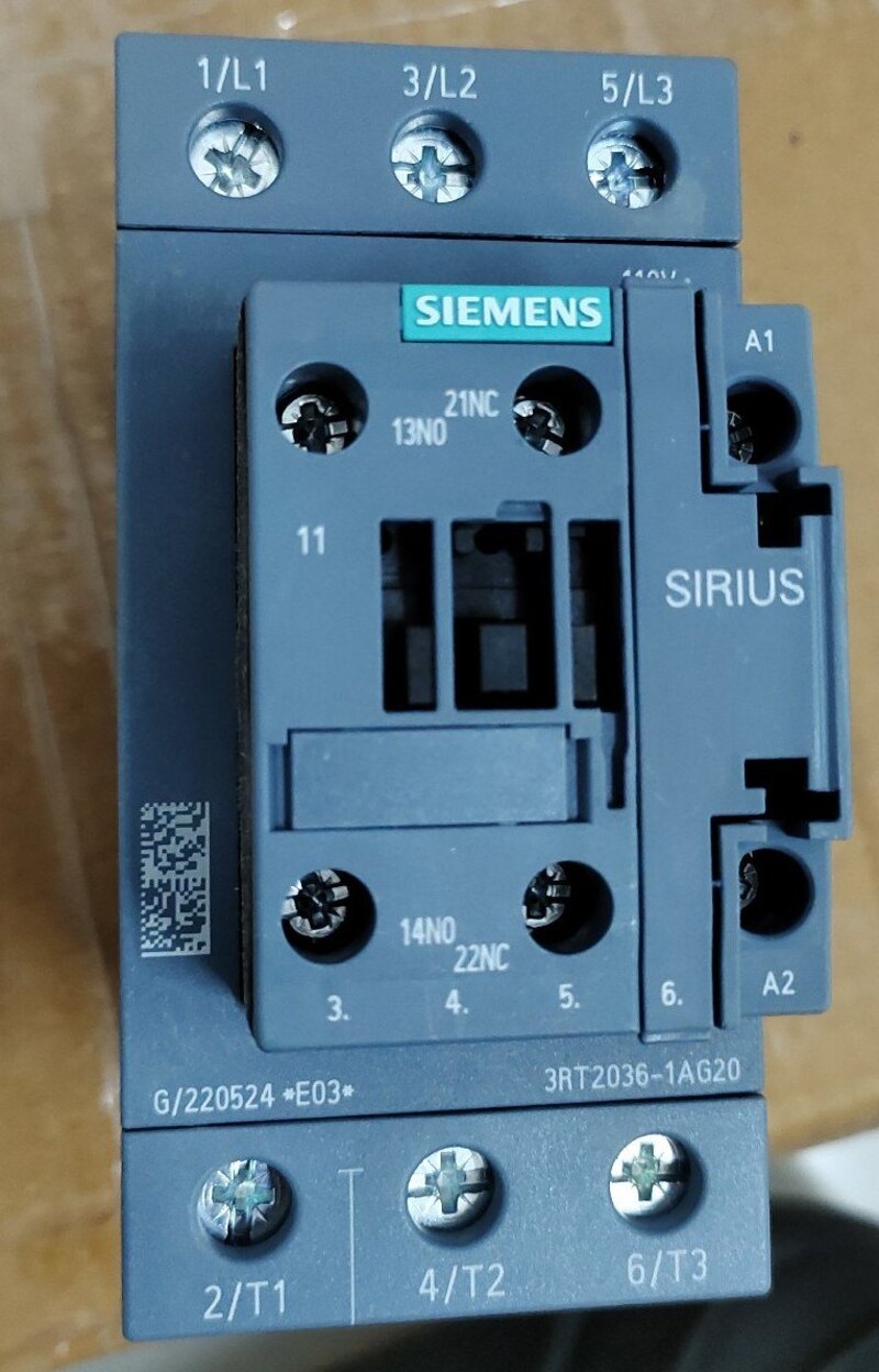Контактор Siemens 3RT2036-1AL20 Контактор Siemens 3RT2036-1AL20