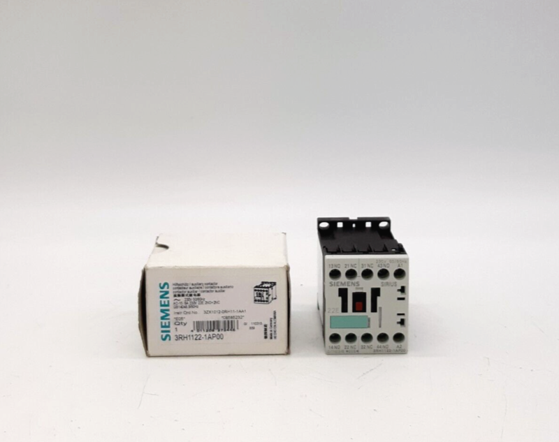Контактор Siemens 3RH1122-1AP00 из серии Sirius 3RH1
