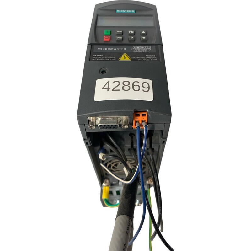 Преобразователь Siemens MICROMASTER 420 6SE6420-2UD21-5AA1