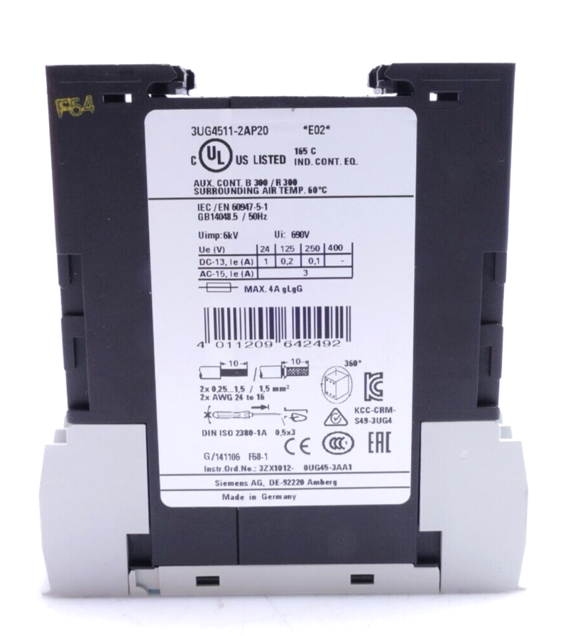 Реле контроля фаз Siemens 3UG4511-2AP20