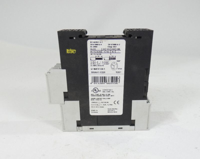 Реле контроля Siemens 3UG4641-1CS20 Реле контроля Siemens 3UG4641-1CS20