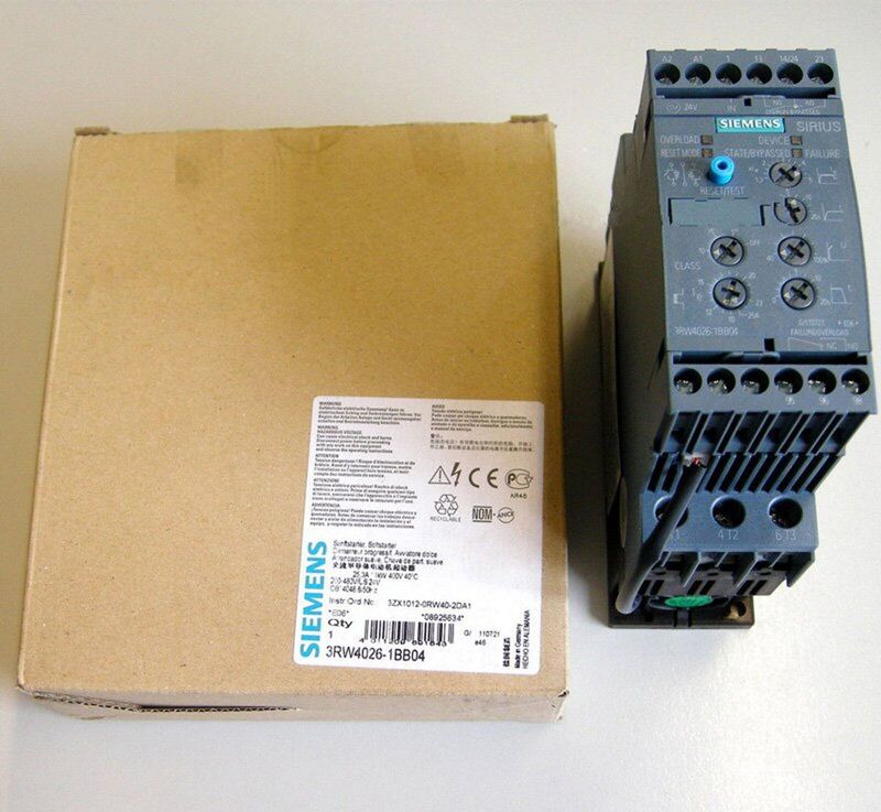 Плавный пускатель Siemens Sirius 3RW4026-1BB04