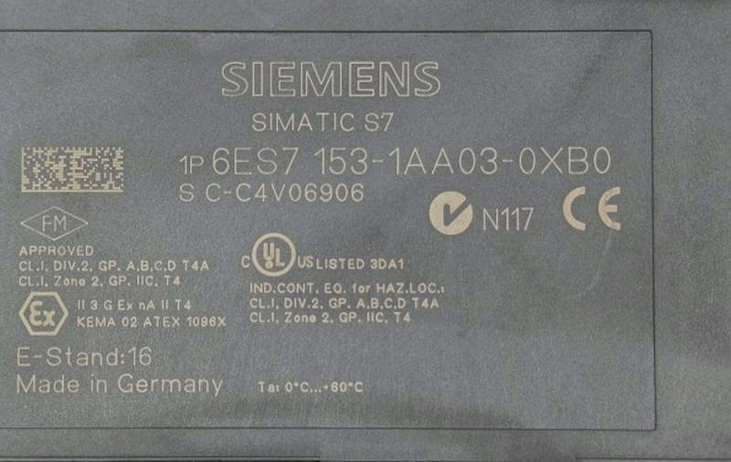 siemens simatic s7 6es7 153-1aa03-0xb0 siemens simatic s7 6es7 153-1aa03-0xb0
