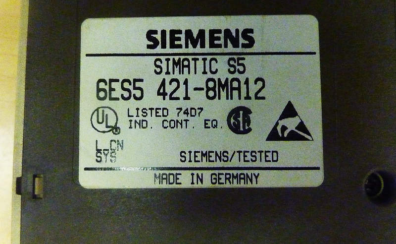 siemens simatic s5 6es5 421-8ma12 siemens simatic s5 6es5 421-8ma12