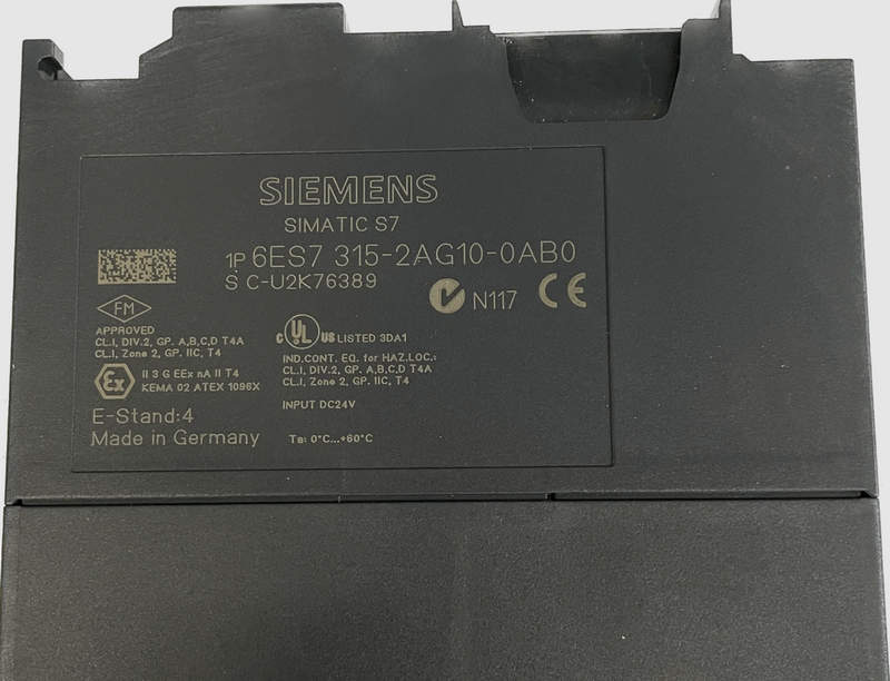 siemens simatic 7s 300 6es7 315 2ag10 0ab0 siemens simatic 7s 300 6es7 315 2ag10 0ab0