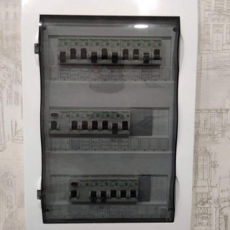 schneider electric easy9 встраиваемый 36 модулей