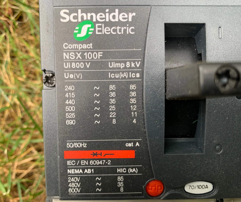 schneider electric compact nsx100f