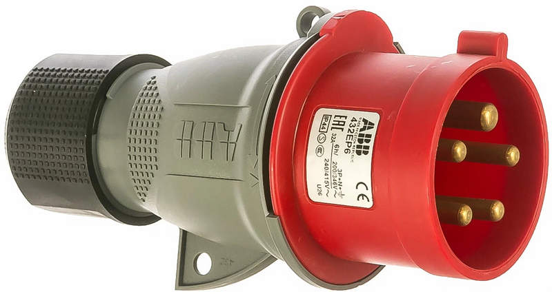 вилка abb 32а