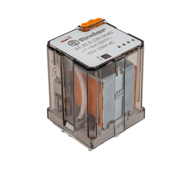 реле 230в 16а finder