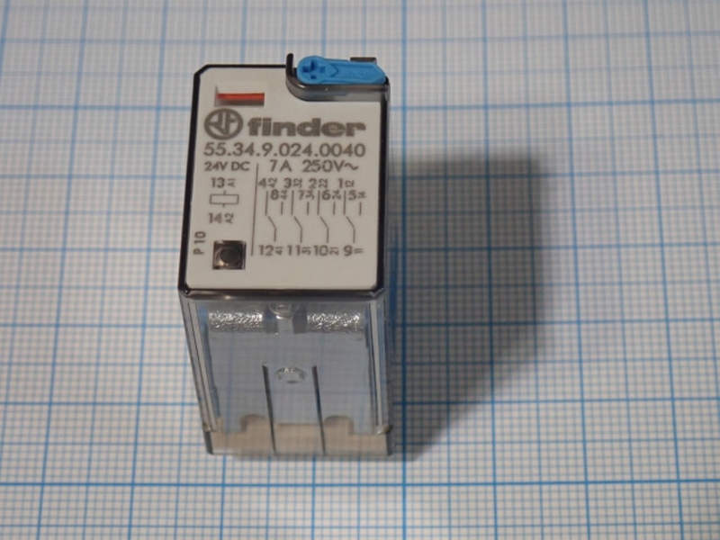 реле finder 24 dc