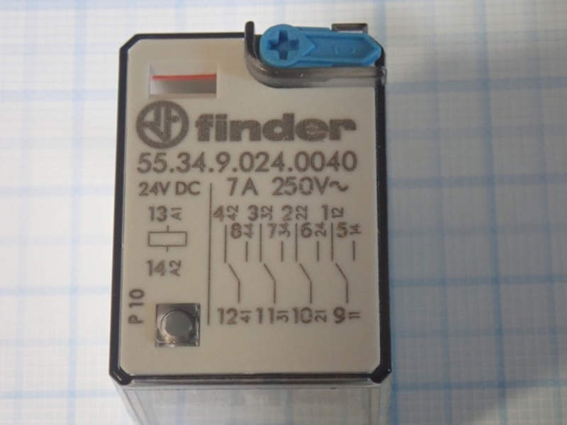 реле finder 24 dc