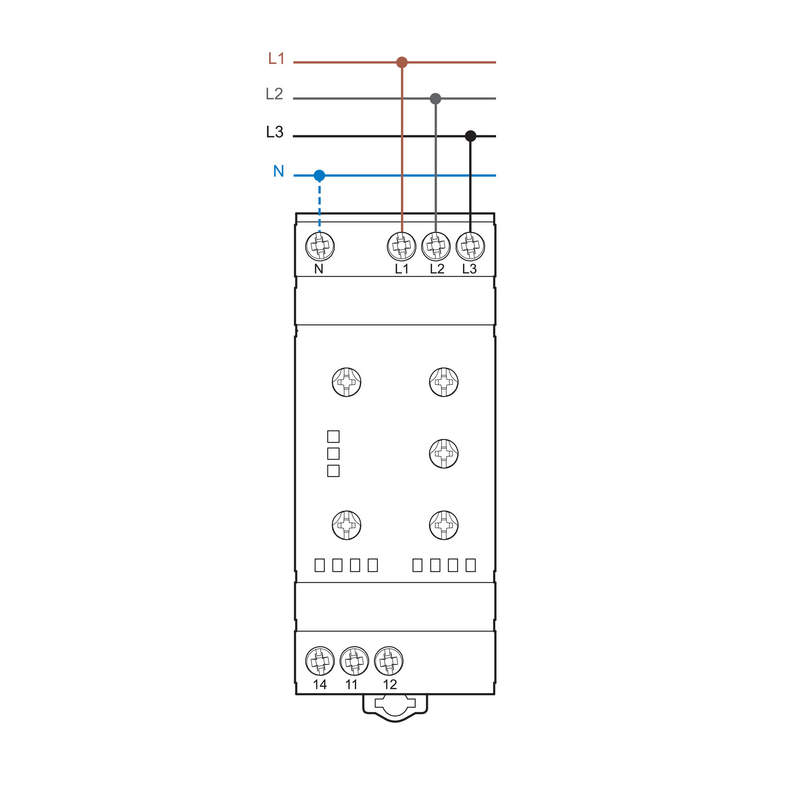 реле контроля напряжения finder