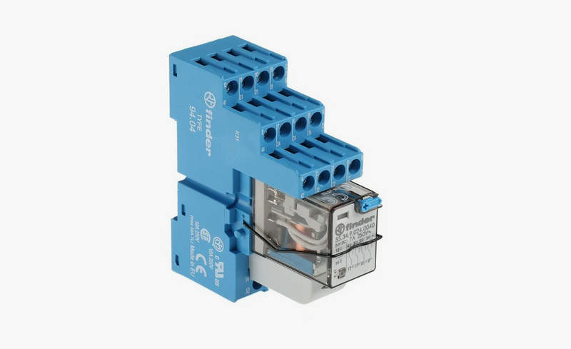 розетка под реле finder