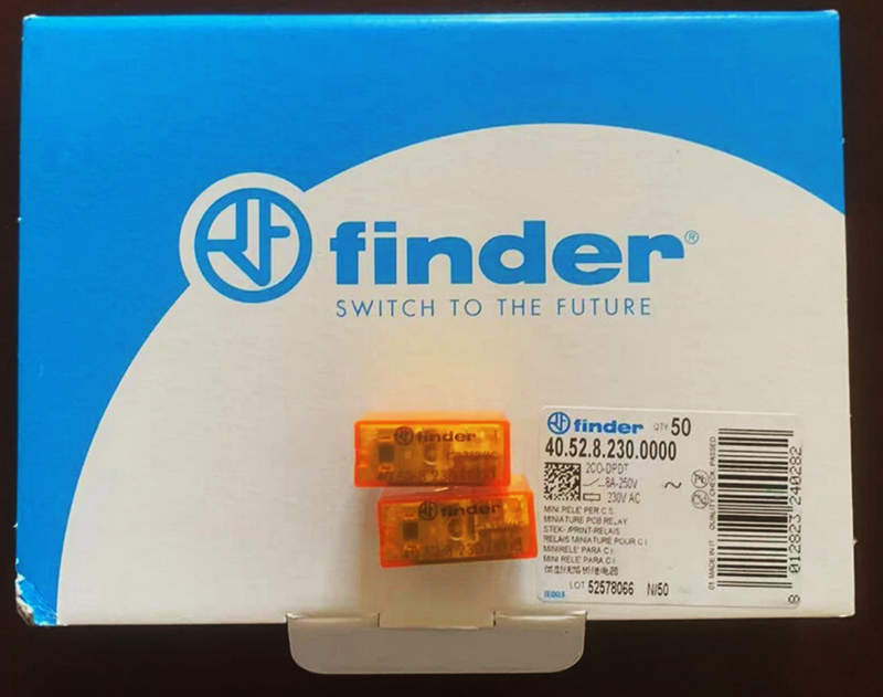 реле миниатюрное 2co 8а 230в finder 405282300000 реле миниатюрное 2co 8а 230в finder 405282300000