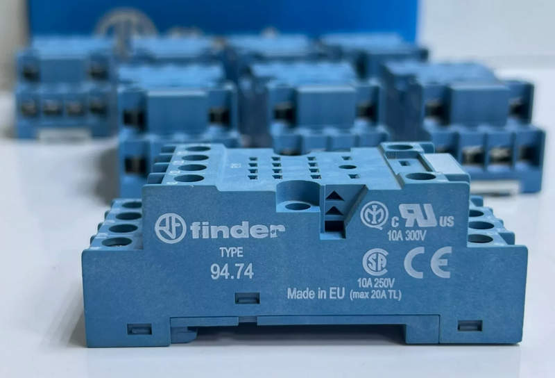розетка для реле finder 94.74 9sma