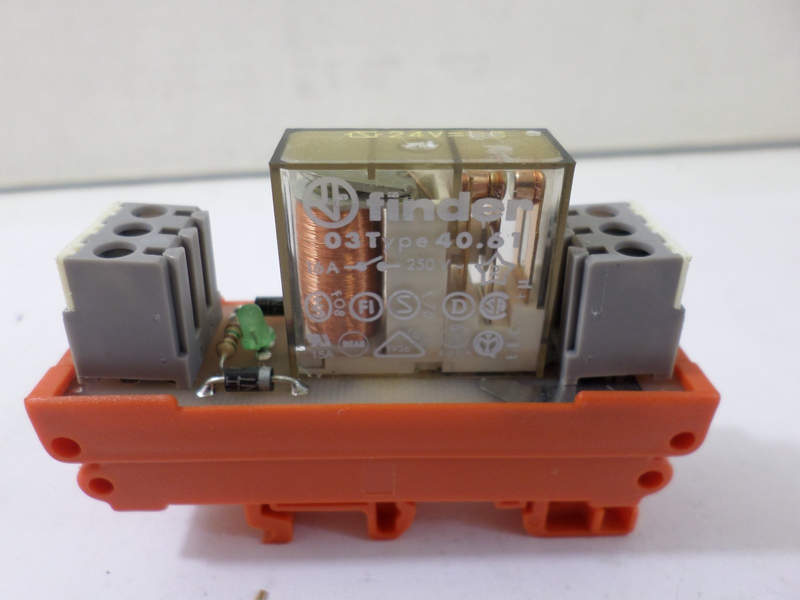 реле электромагнитное finder 40.61 16а 250v