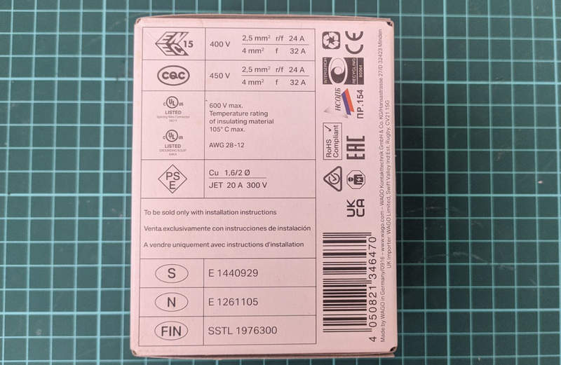 клемма wago 0 08 2 5