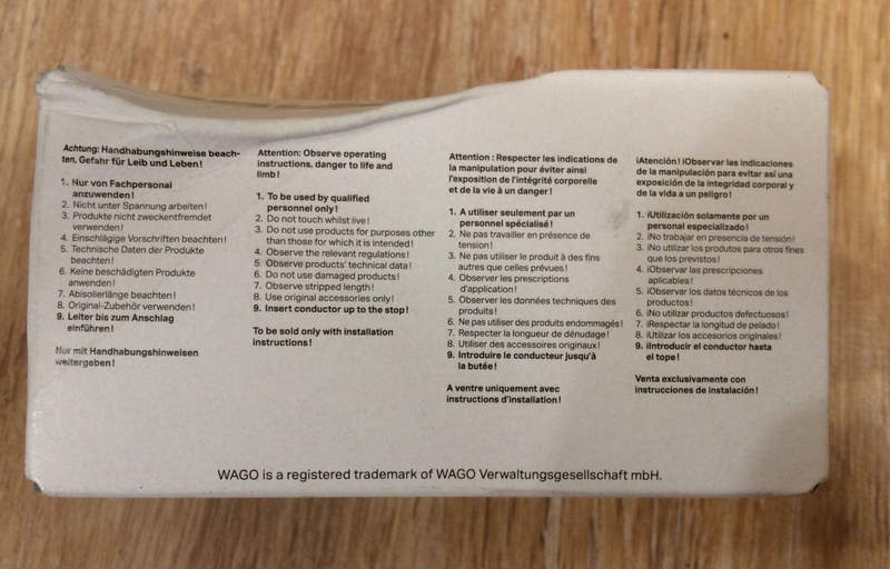 клеммник wago 2