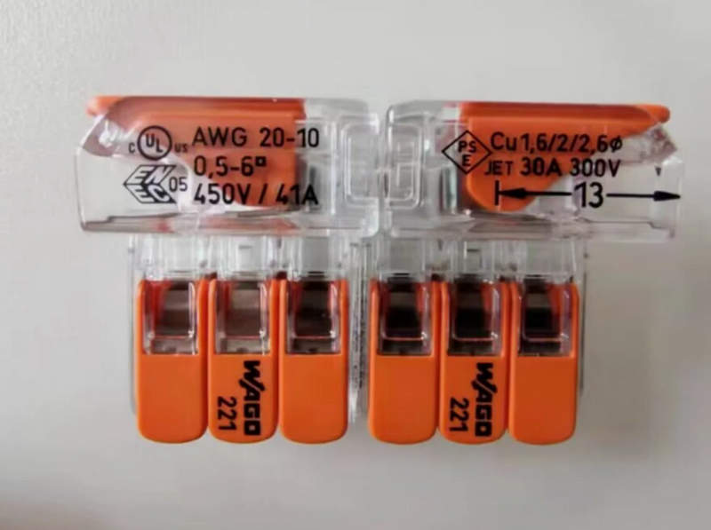 клеммы wago 221 613