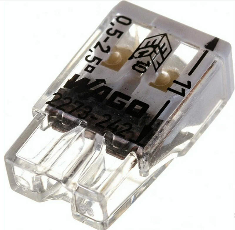 wago с пастой для алюминия