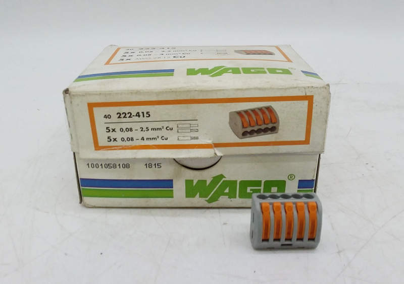 самозажимных клеммников wago