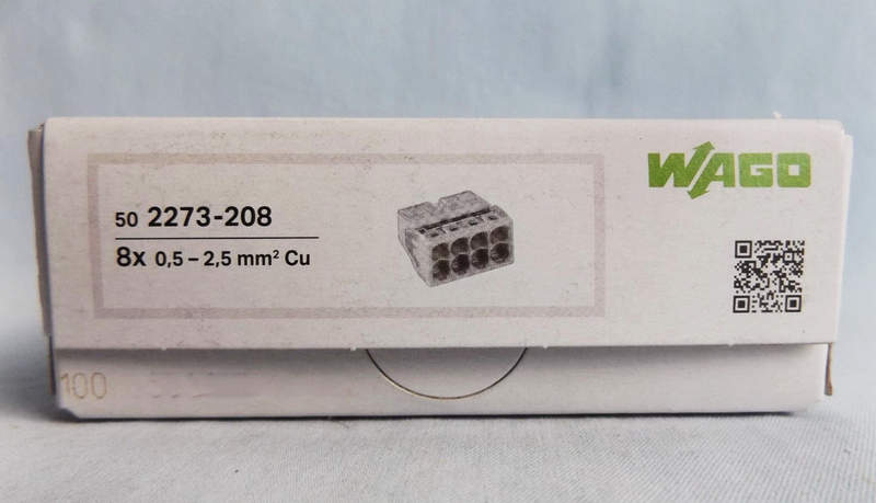 wago 8 контактов