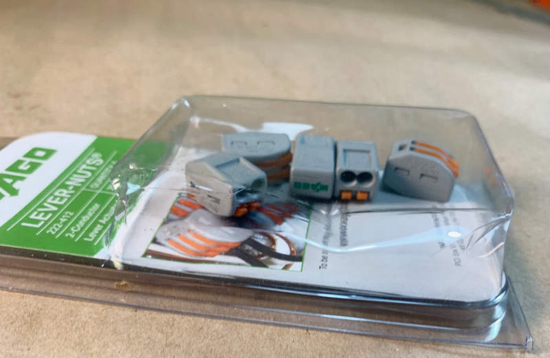 зажим безвинтовой wago 2