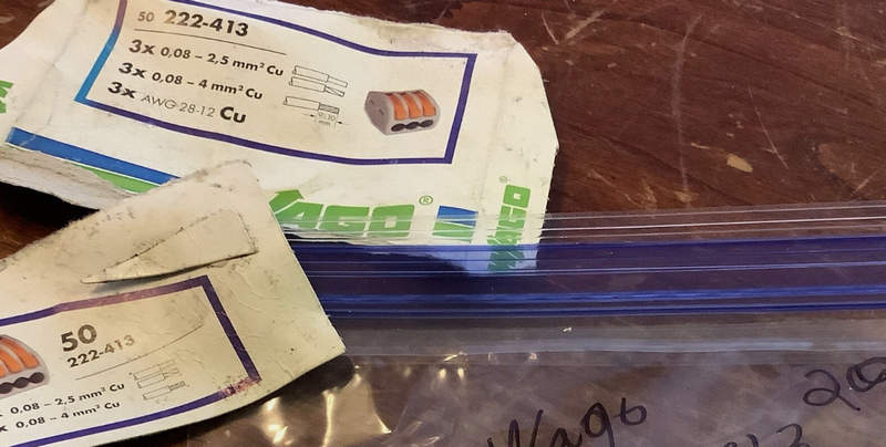 зажим wago 222 413