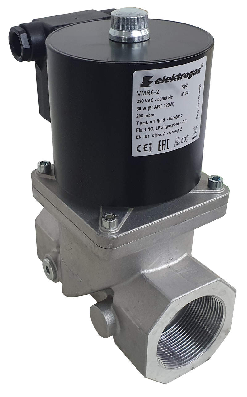 клапан электромагнитный elektrogas vmr 6 2