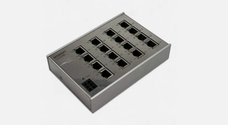 коммутатор cu2016 infrastructure, 16-port switch 100 mbit-s rj45, 24 v dc