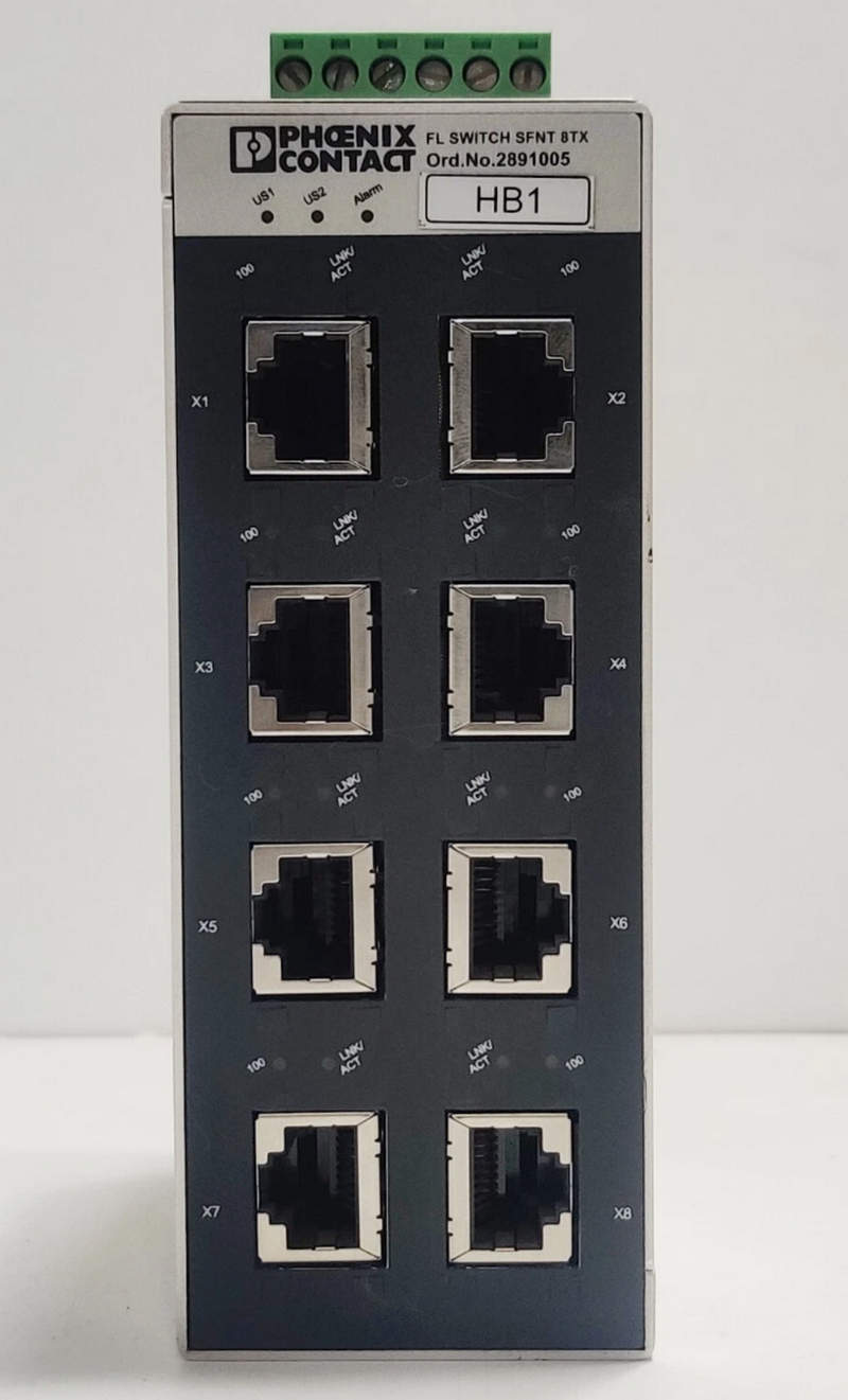 коммутатор промышленный fl switch sfnt 8tx 2891005
