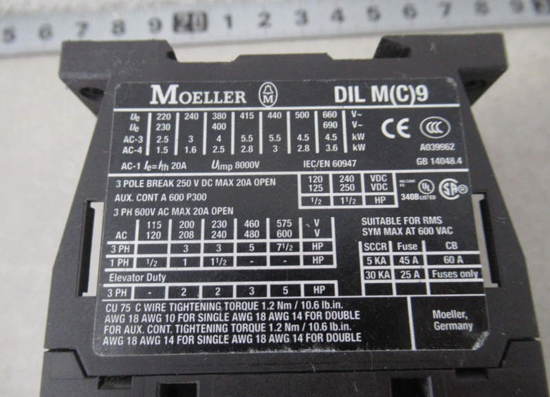 контактор eaton dilm9-10-230vac контактор eaton dilm9-10-230vac