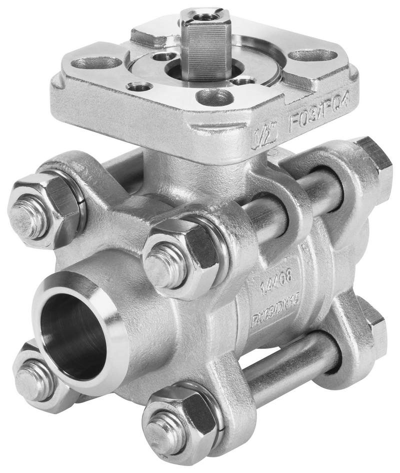 шаровой кран festo vzba-2 -ww-63-t-22-f0507-v4v4t 1686699