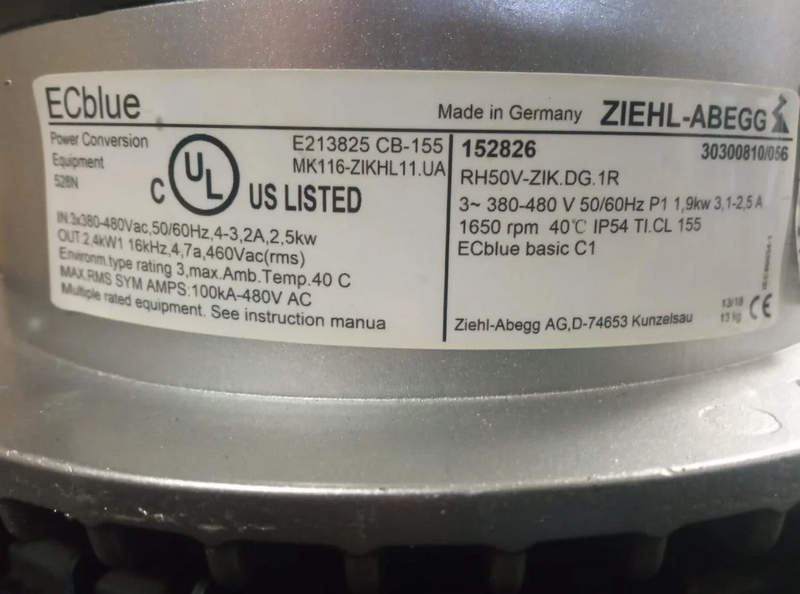 центробежный вентилятор ziehl-abbegg rh50v-zik.dg.1r центробежный вентилятор ziehl-abbegg rh50v-zik.dg.1r