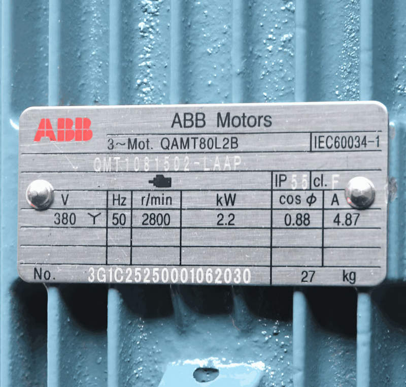 электродвигатель abb qamt80l2b 2.2kw 2800 r-min лапы электродвигатель abb qamt80l2b 2.2kw 2800 r-min лапы