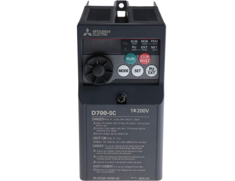 частотный преобразователь mitsubishi fr-d720s-025sc-ec 0,4 квт.