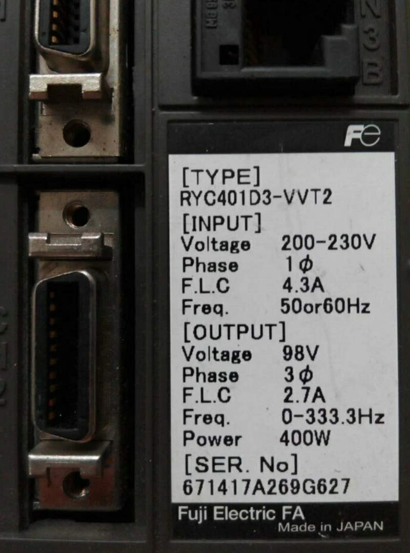 fuji ryc401d3-vvt2