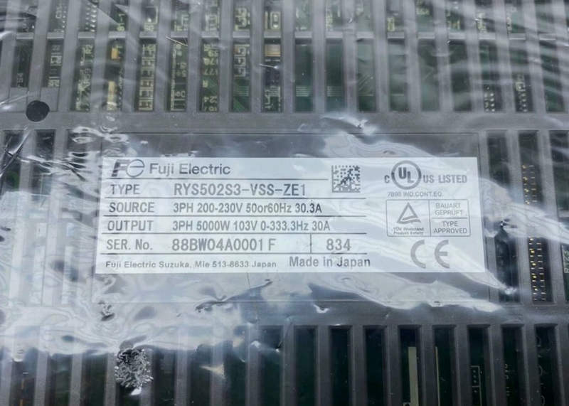 серводвигатель fuji electric rys502s3-vss
