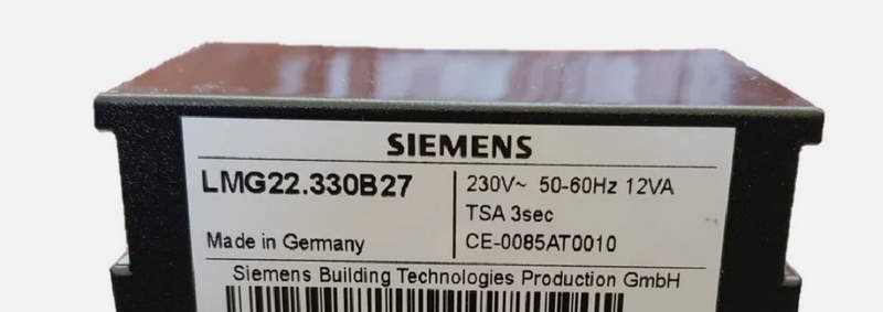 siemens lmg22.330b27 снят, замена автомат горения lme22.331c2