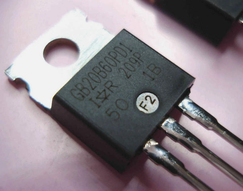 транзистор irgb20b60pd1pbf 600 в, 40 а транзистор irgb20b60pd1pbf 600 в, 40 а