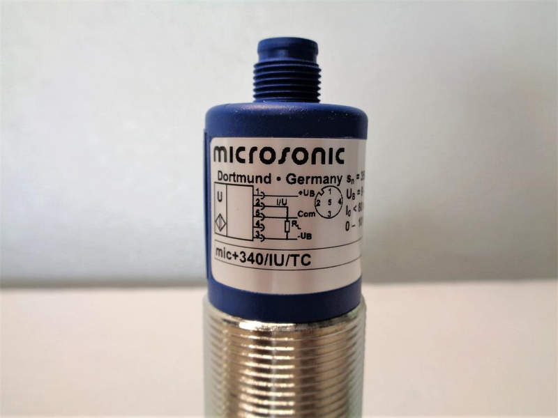 ультразвуковой датчик microsonic mic 340-iu-tc ультразвуковой датчик microsonic mic 340-iu-tc