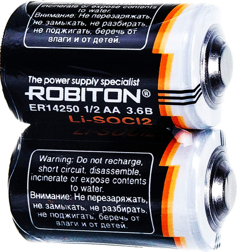 элемент питания robiton er14250 1-2aa элемент питания robiton er14250 1-2aa
