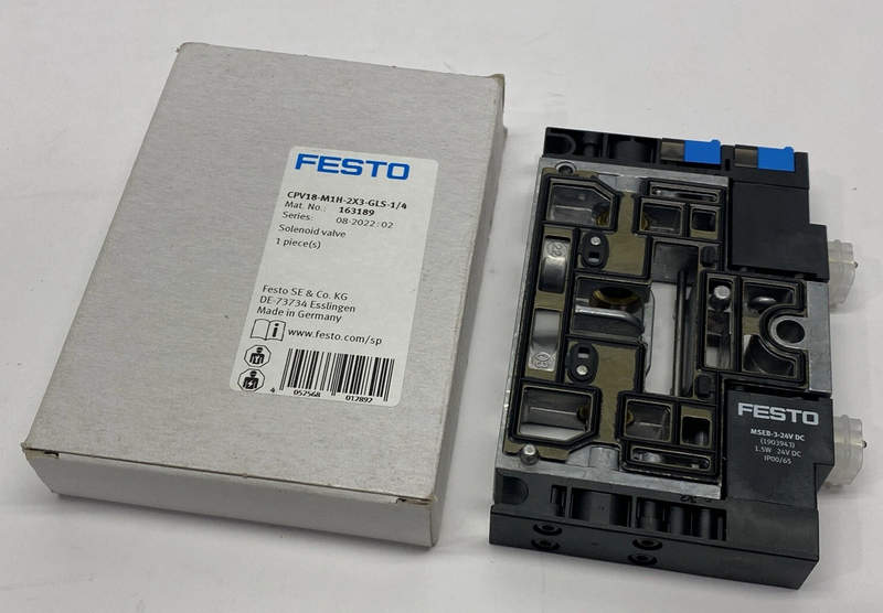 festo cpv18-m1h-2x3-gls-1-4 163189 festo cpv18-m1h-2x3-gls-1-4 163189