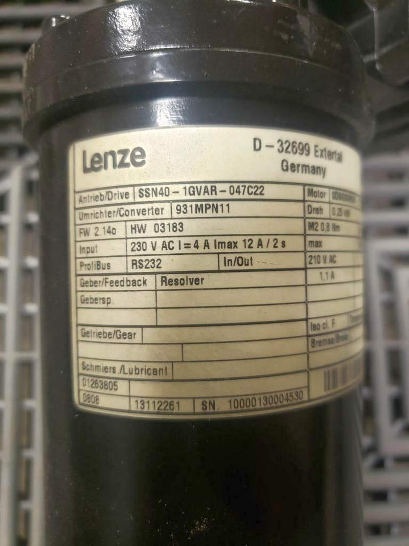 lenze ssn31-1gvar-047c22