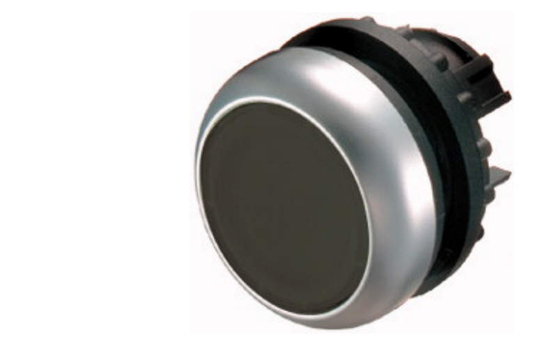 m216590 m22-d-s головка кнопки без фиксации, цвет черный mc05004-10