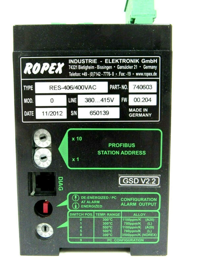 ropex res-406-400vac